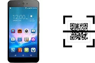 Wie lese ich QR-Codes auf einem QMobile Linq L15?