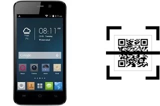 Wie lese ich QR-Codes auf einem QMobile Noir X35?