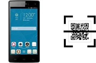 Wie lese ich QR-Codes auf einem QMobile Noir X550?