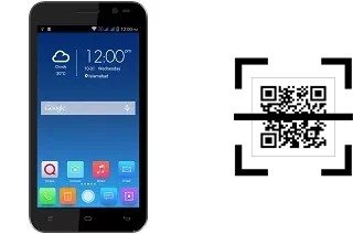 Wie lese ich QR-Codes auf einem QMobile Noir X600?