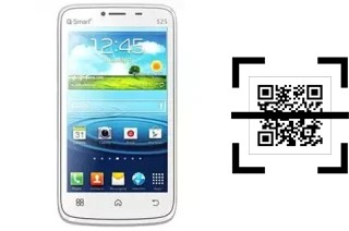 Wie lese ich QR-Codes auf einem QSmart S25?