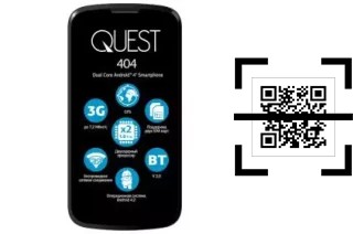 Wie lese ich QR-Codes auf einem Qumo Quest 404?