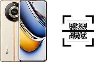 Wie lese ich QR-Codes auf einem Realme 11 Pro+?