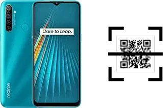 Wie lese ich QR-Codes auf einem Realme 5i?