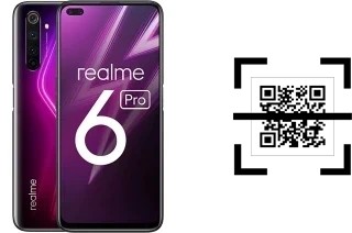 Wie lese ich QR-Codes auf einem Realme 6 Pro?