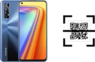 Wie lese ich QR-Codes auf einem Realme 7?