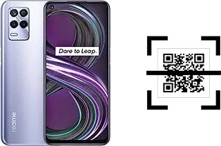 Wie lese ich QR-Codes auf einem Realme 8s 5G?