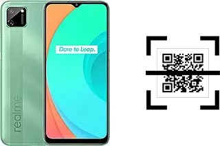 Wie lese ich QR-Codes auf einem Realme C11?