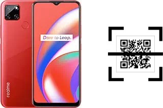 Wie lese ich QR-Codes auf einem Realme C12?