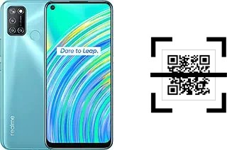 Wie lese ich QR-Codes auf einem Realme C17?