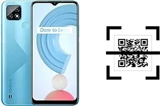 Wie lese ich QR-Codes auf einem Realme C21?