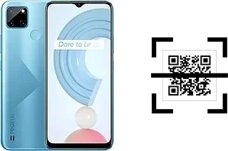 Wie lese ich QR-Codes auf einem Realme C21Y?