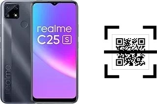 Wie lese ich QR-Codes auf einem Realme C25s?