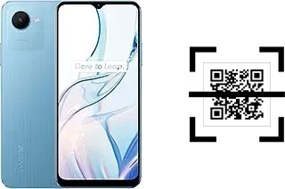 Wie lese ich QR-Codes auf einem Realme C30s?