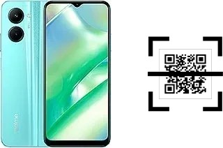 Wie lese ich QR-Codes auf einem Realme C33 2023?