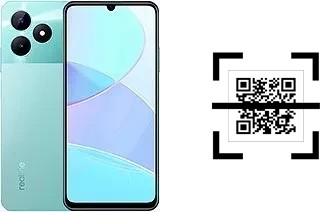 Wie lese ich QR-Codes auf einem Realme C51?