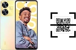 Wie lese ich QR-Codes auf einem Realme C55?