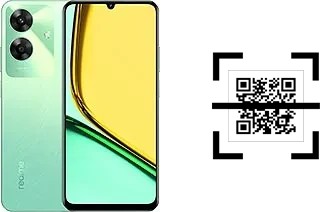 Wie lese ich QR-Codes auf einem Realme C61?