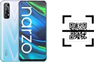 Wie lese ich QR-Codes auf einem Realme Narzo 20 Pro?