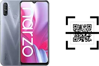 Wie lese ich QR-Codes auf einem Realme Narzo 20A?