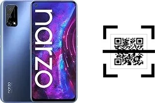 Wie lese ich QR-Codes auf einem Realme Narzo 30 Pro 5G?