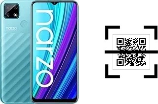 Wie lese ich QR-Codes auf einem Realme Narzo 30A?