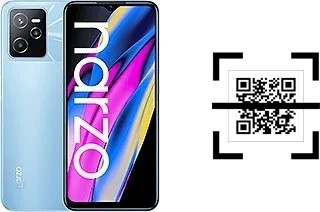 Wie lese ich QR-Codes auf einem Realme Narzo 50A Prime?