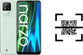 Wie lese ich QR-Codes auf einem Realme Narzo 50i?