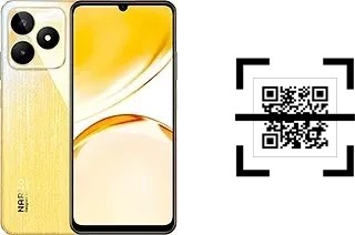 Wie lese ich QR-Codes auf einem Realme Narzo N53?