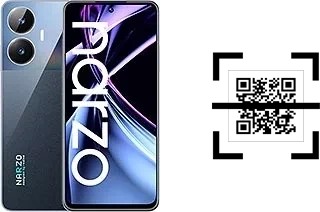 Wie lese ich QR-Codes auf einem Realme narzo N55?