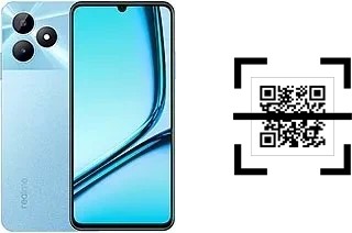 Wie lese ich QR-Codes auf einem Realme Note 50?