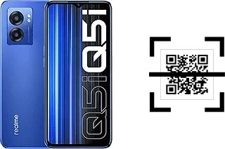 Wie lese ich QR-Codes auf einem Realme Q5i?