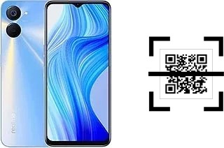 Wie lese ich QR-Codes auf einem Realme V20?