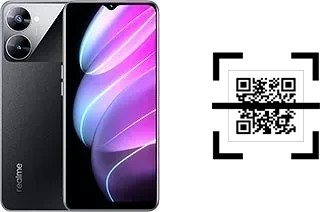 Wie lese ich QR-Codes auf einem Realme V30?