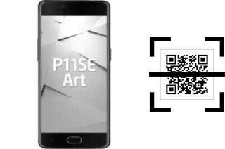 Wie lese ich QR-Codes auf einem Reeder P11SE Art?