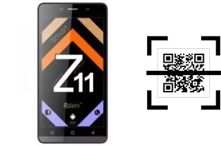 Wie lese ich QR-Codes auf einem Relaxx Z11?