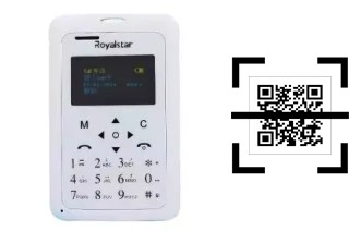 Wie lese ich QR-Codes auf einem RoyalStar W102?