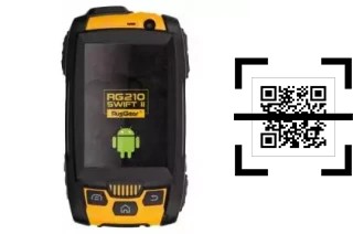 Wie lese ich QR-Codes auf einem RugGear RG210 Swft II?