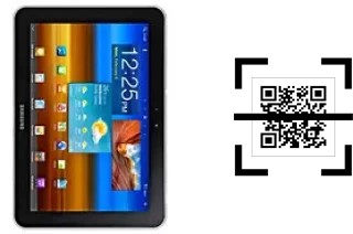 Wie lese ich QR-Codes auf einem Samsung Galaxy Tab 8.9 4G P7320T?