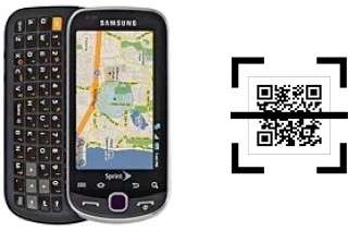 Wie lese ich QR-Codes auf einem Samsung Intercept?