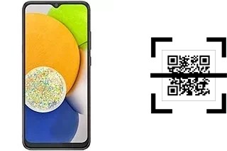 Wie lese ich QR-Codes auf einem Samsung Galaxy A03?