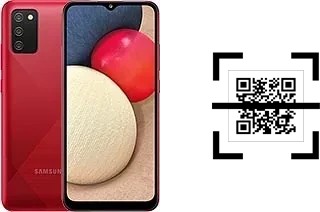 Wie lese ich QR-Codes auf einem Samsung Galaxy A02s?