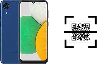 Wie lese ich QR-Codes auf einem Samsung Galaxy A03 Core?