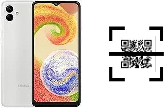 Wie lese ich QR-Codes auf einem Samsung Galaxy A04?