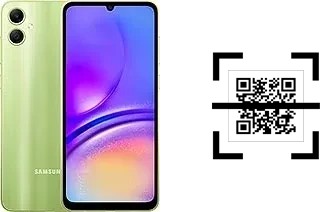 Wie lese ich QR-Codes auf einem Samsung Galaxy A05?