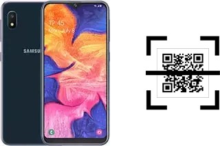 Wie lese ich QR-Codes auf einem Samsung Galaxy A10e?