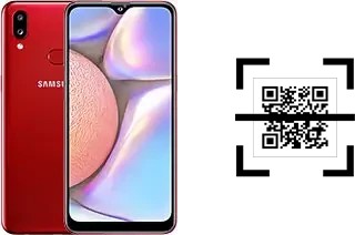 Wie lese ich QR-Codes auf einem Samsung Galaxy A10s?