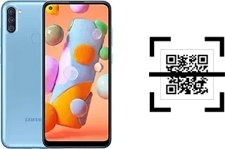 Wie lese ich QR-Codes auf einem Samsung Galaxy A11?