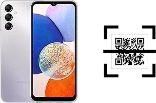 Wie lese ich QR-Codes auf einem Samsung Galaxy A14 5G?