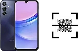 Wie lese ich QR-Codes auf einem Samsung Galaxy A15?